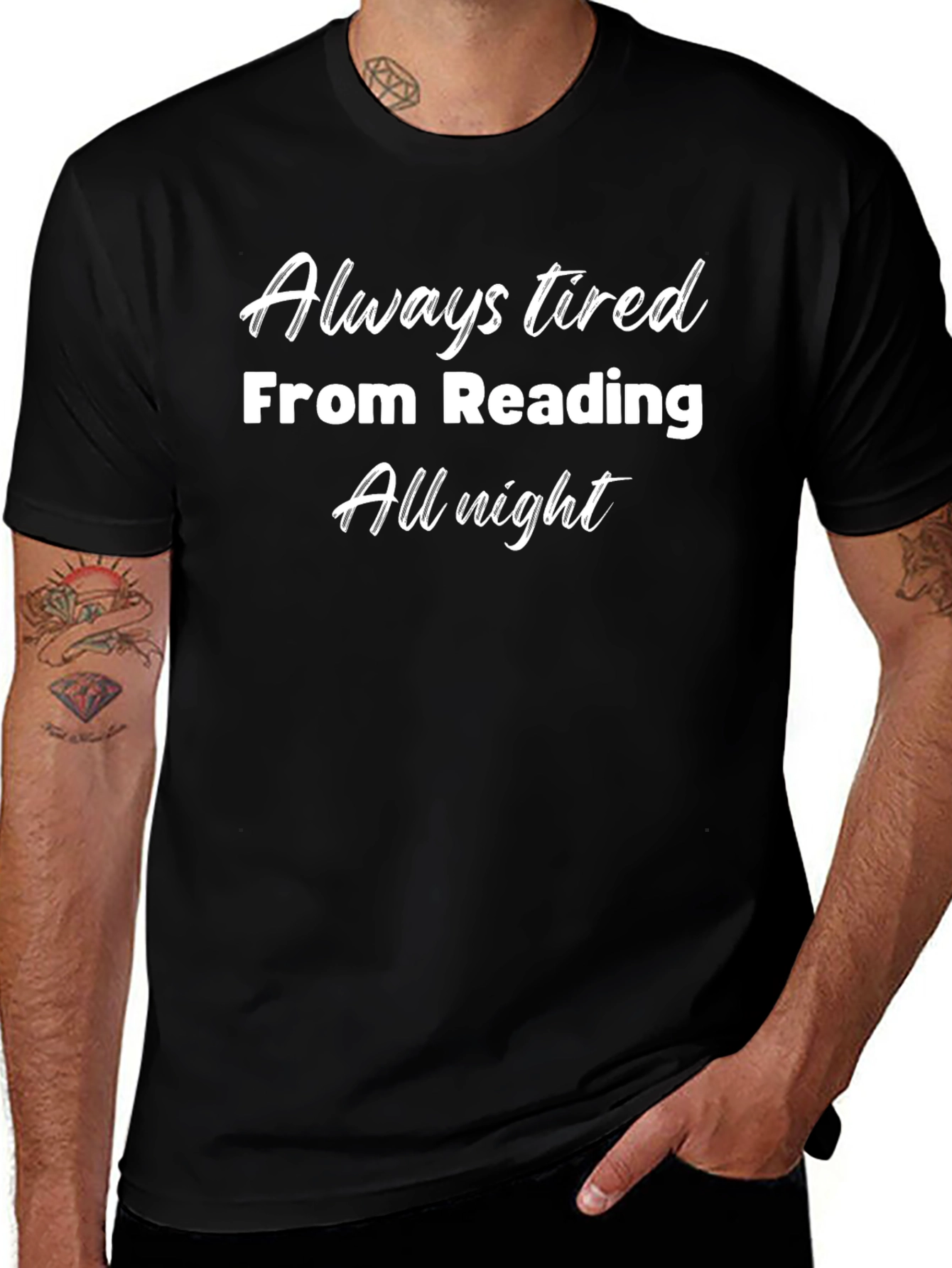 Always Tired Reading T-Shirt