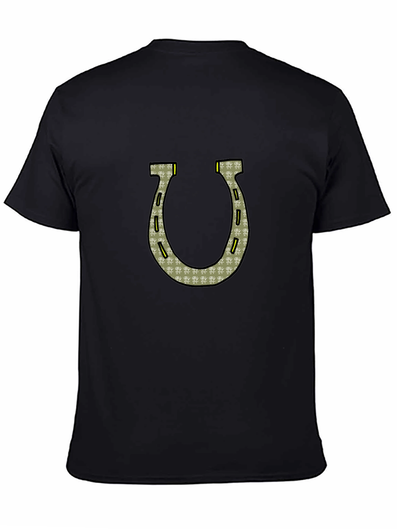 Horseshoe Graphic Tee - Lucky Charm Shirt