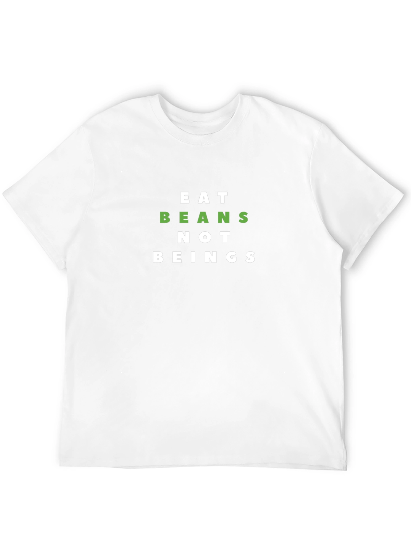 Eat Beans Not Beings Graphic T-Shirt