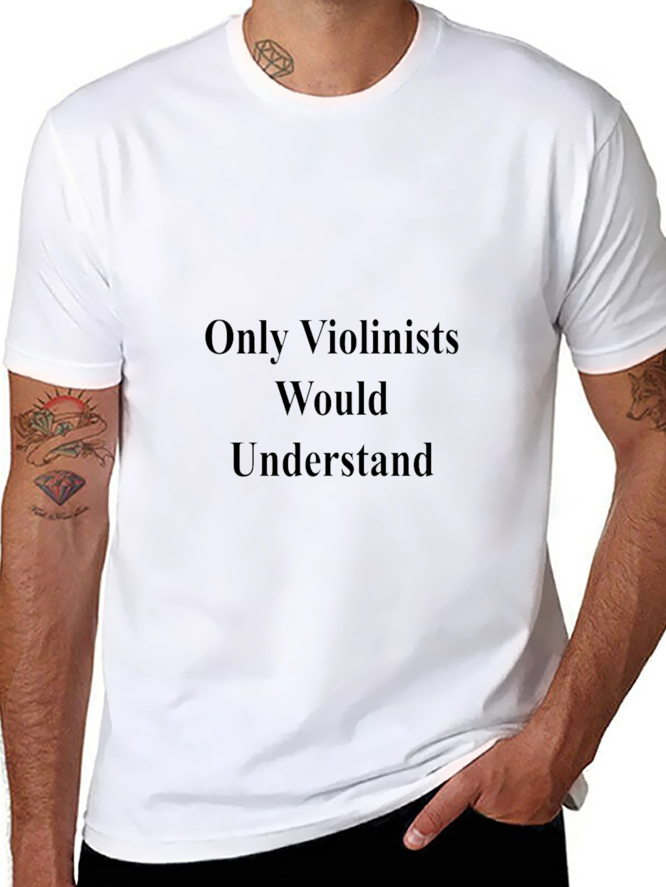 Violinist Humor T-Shirt - Musician Gift Tee