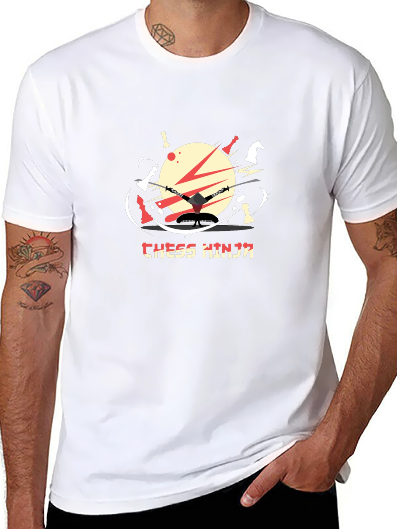 Chess Ninja Graphic Tee