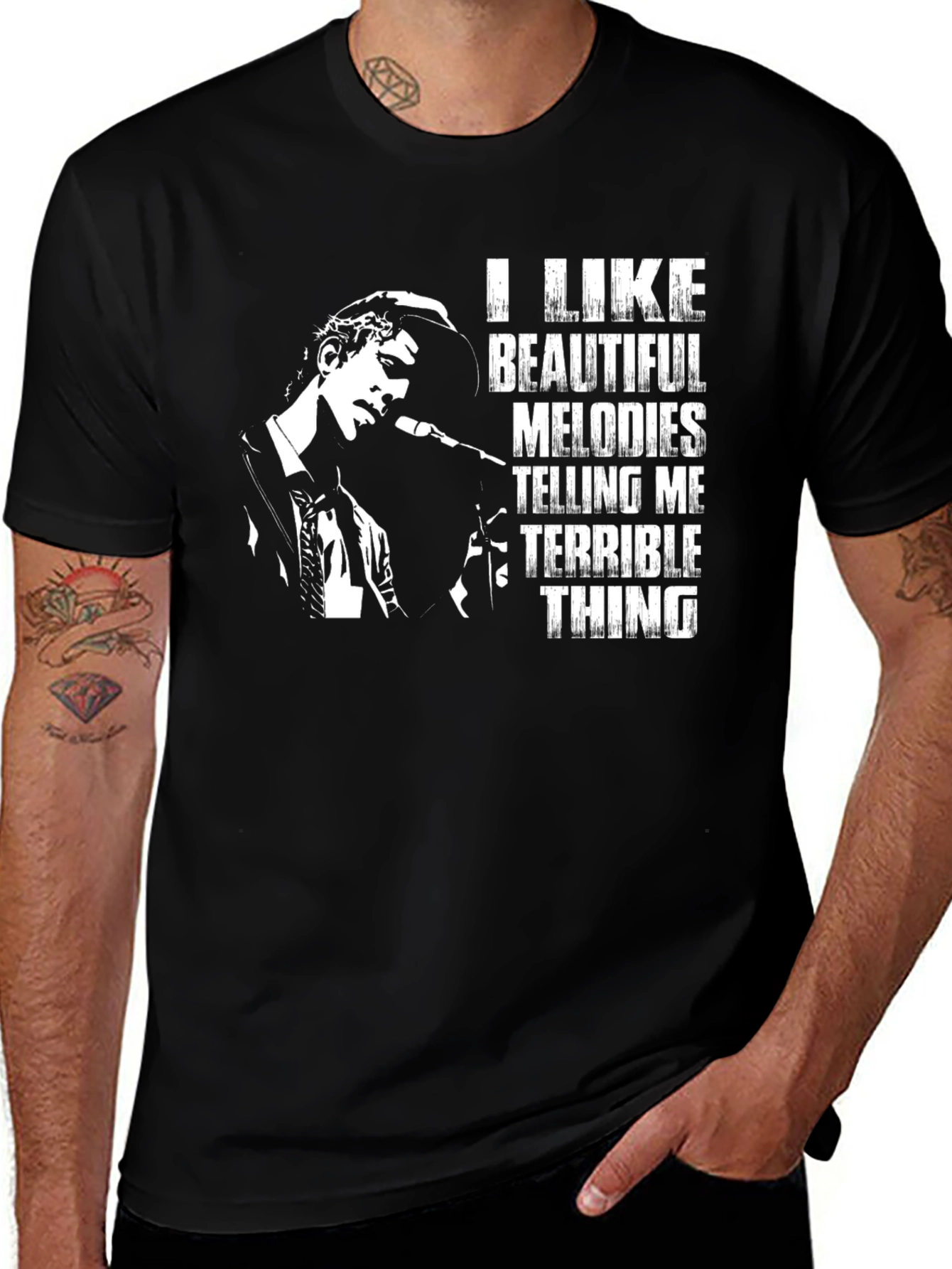 I Like Beautiful Melodies Graphic Tee