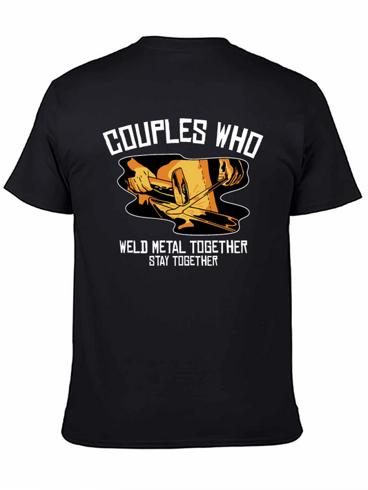 Couples Who Weld Metal Together T-Shirt