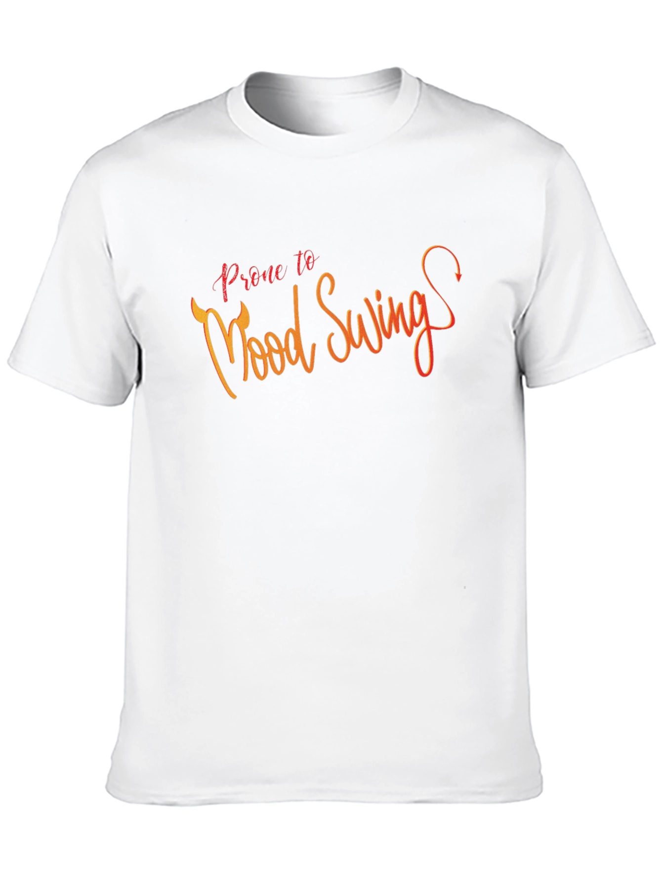 Prone to Mood Swings - Mens Black Graphic Tee