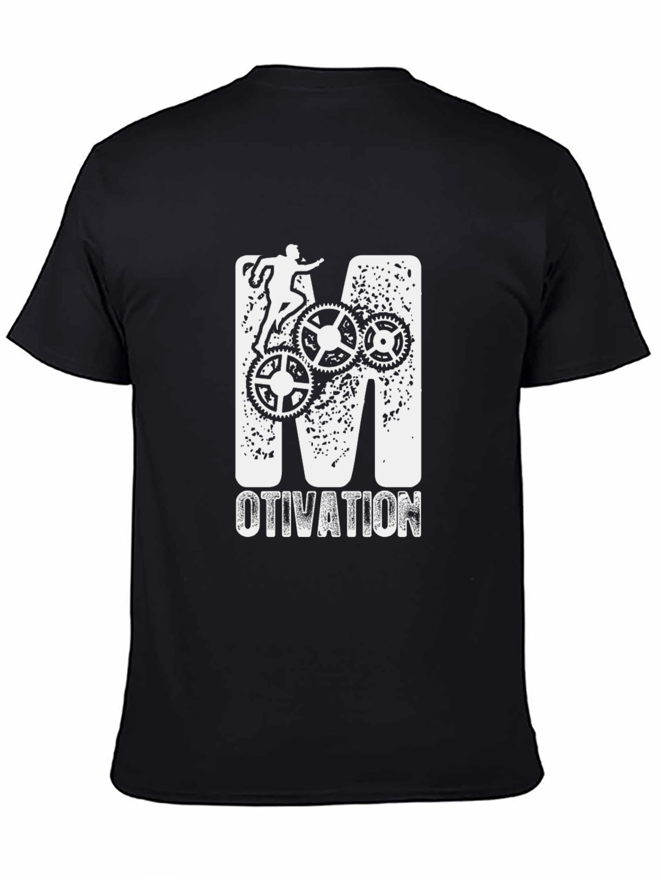 Motivational Gear T-Shirt - Black