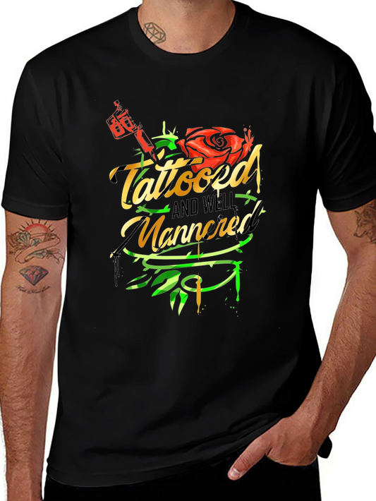 Tattooed and Well Mannered Graphic Tee