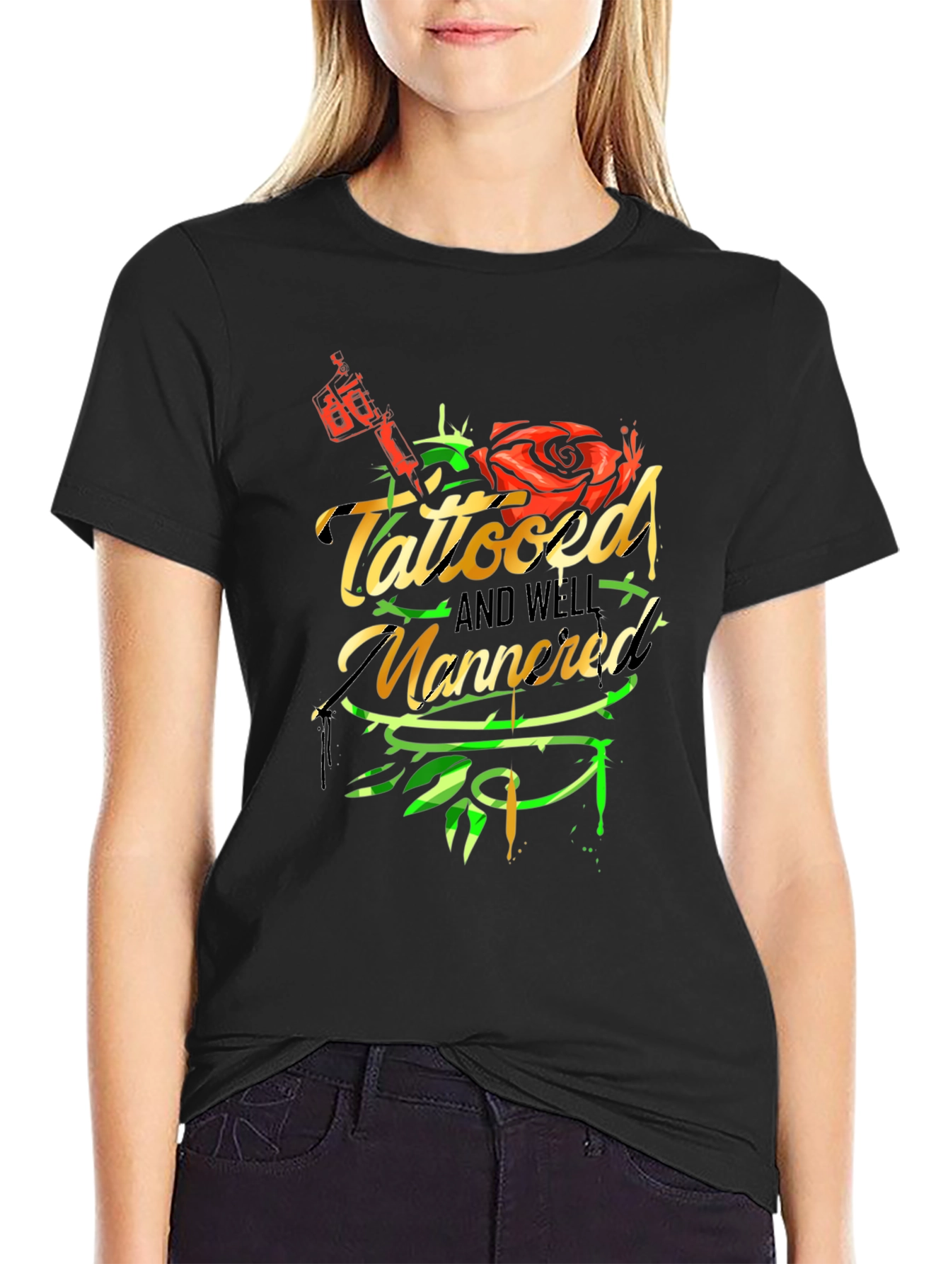 Tattooed and Well Mannered Graphic Tee