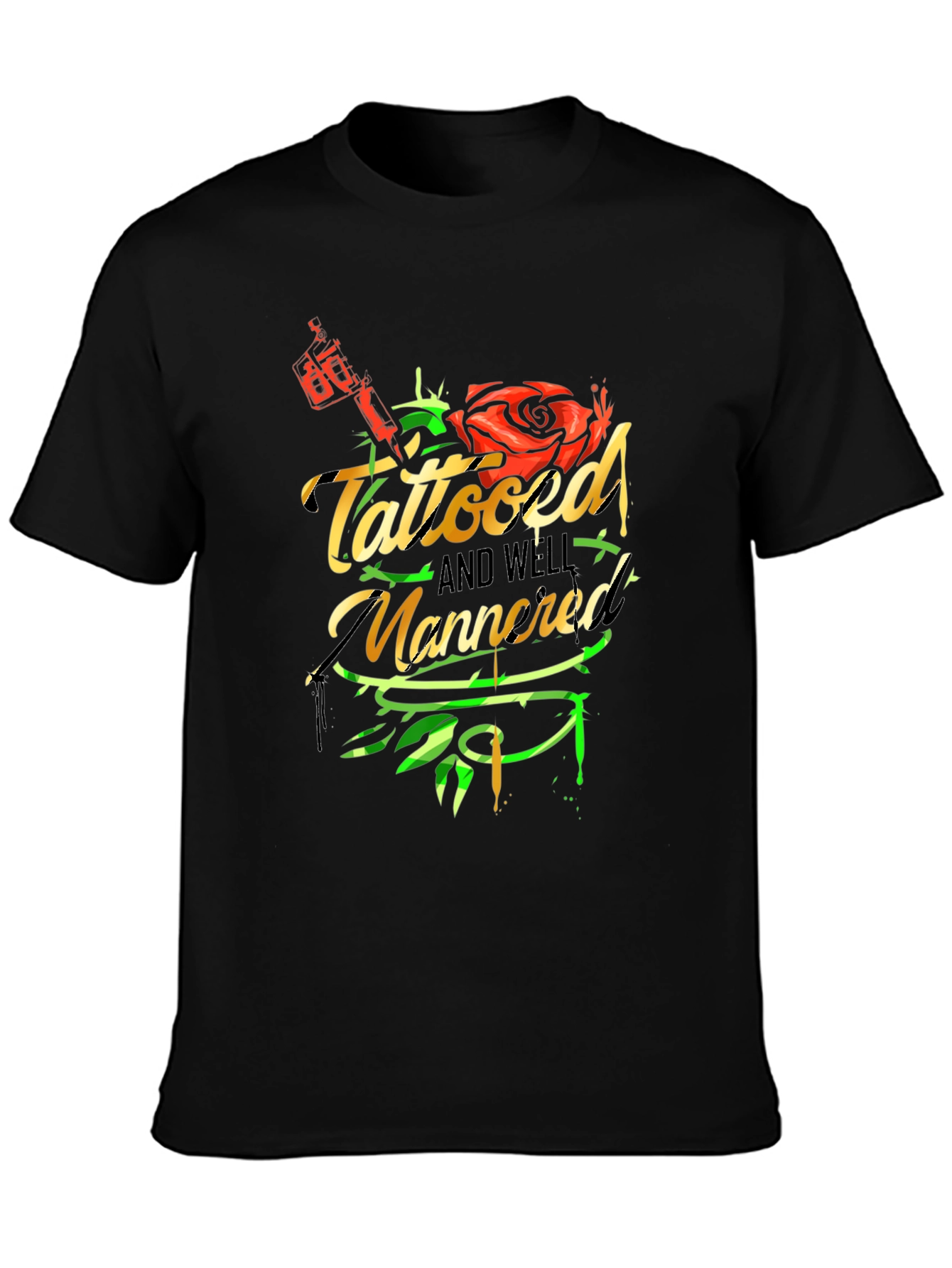 Tattooed and Well Mannered Graphic Tee