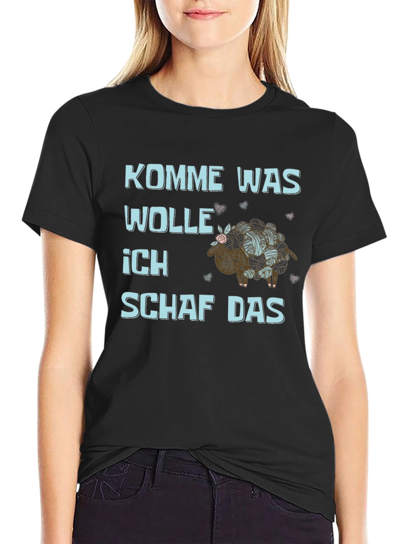 Kommie Was Wolle Ich Schaf Das T-Shirt