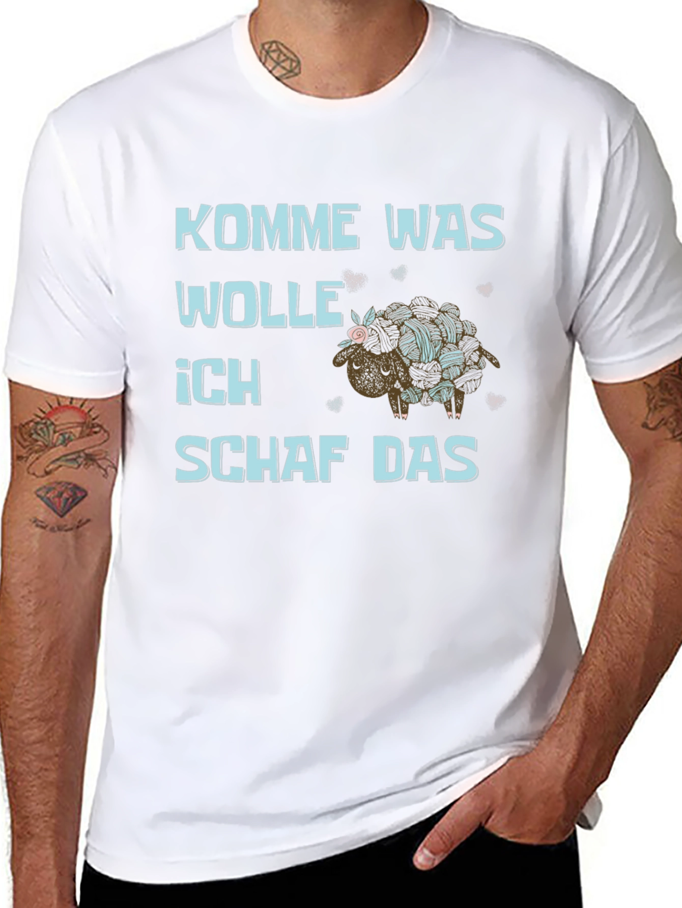 Kommie Was Wolle Ich Schaf Das T-Shirt