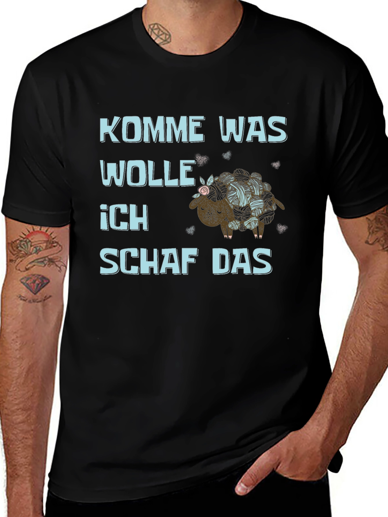 Kommie Was Wolle Ich Schaf Das T-Shirt