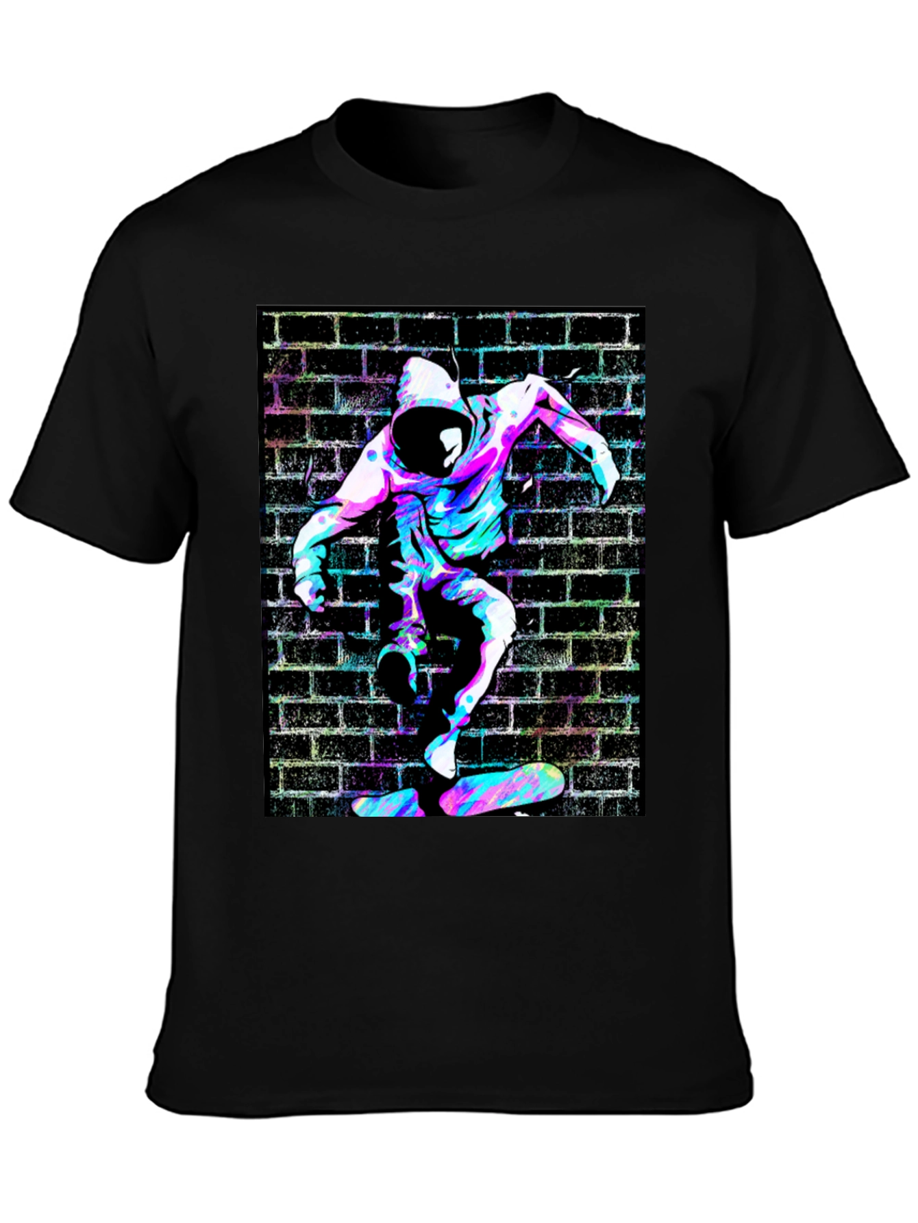 Skateboarding Graphic Tee - Streetwear Style