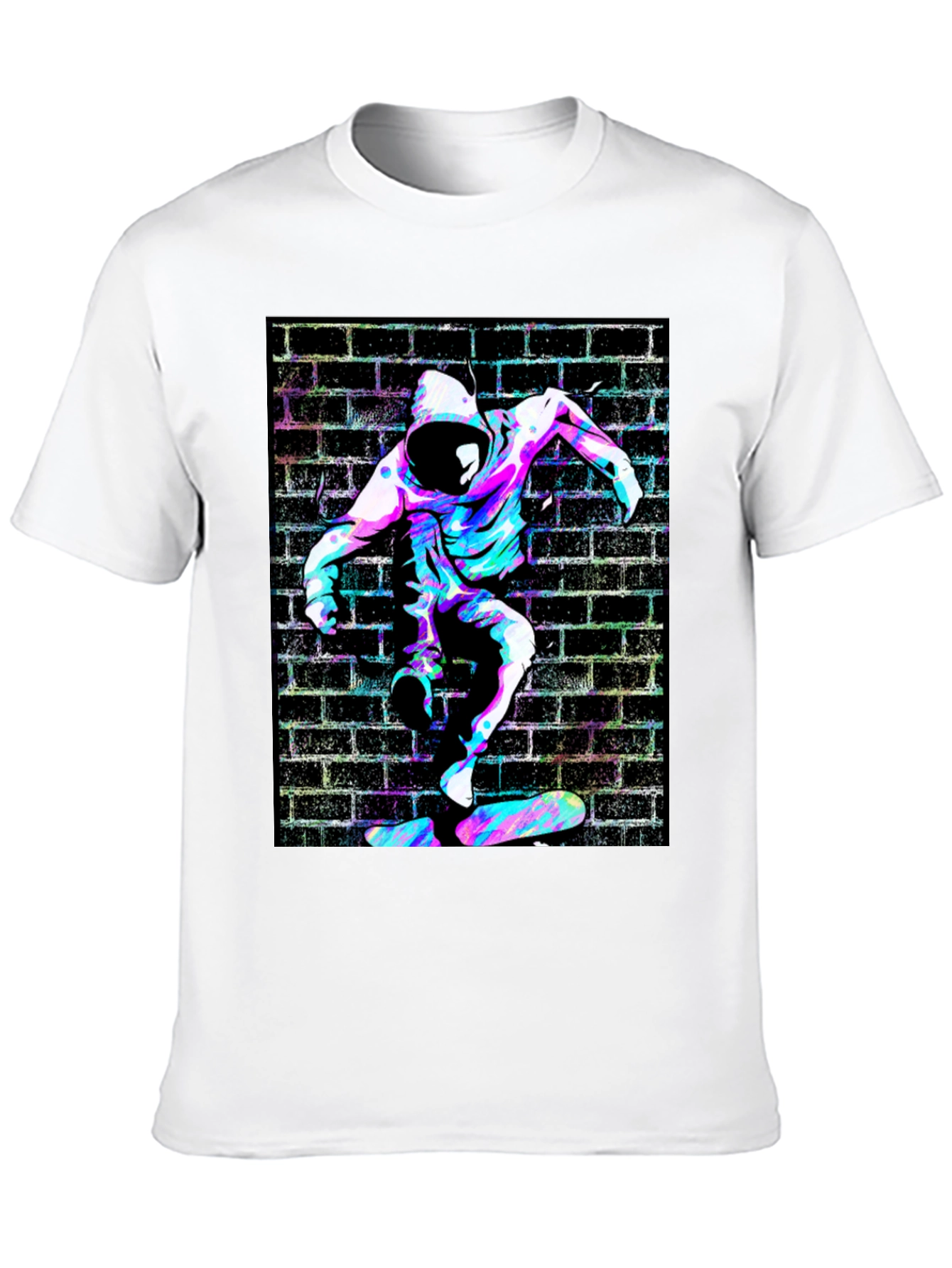 Skateboarding Graphic Tee - Streetwear Style