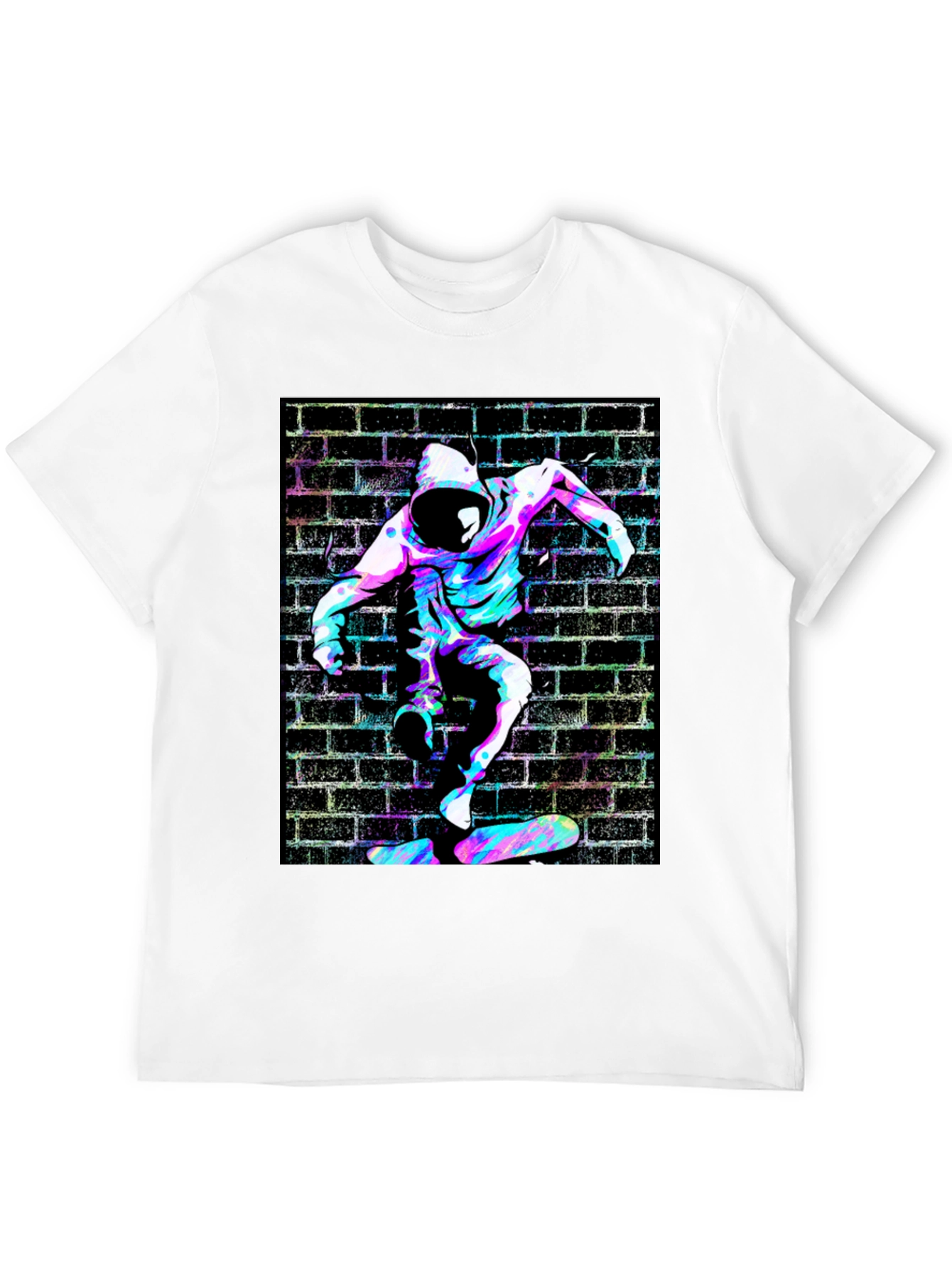 Skateboarding Graphic Tee - Streetwear Style
