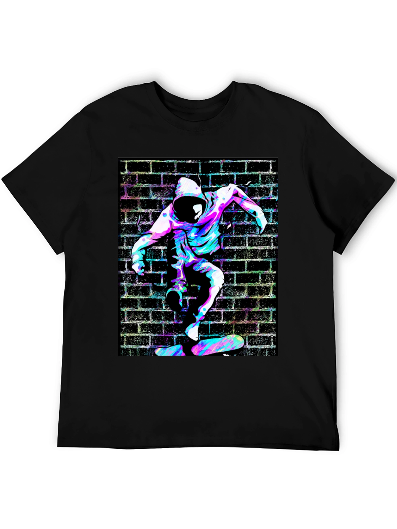 Skateboarding Graphic Tee - Streetwear Style