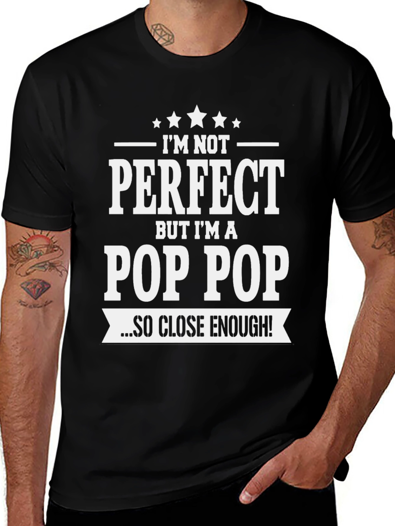 Im Not Perfect Pop Pop T-Shirt