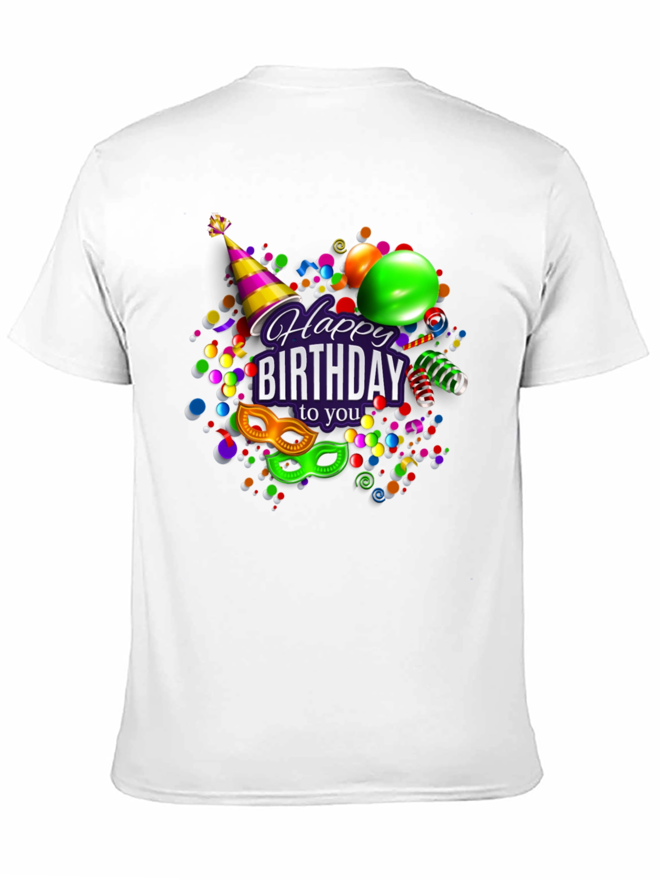 Happy Birthday T-Shirt Fun Party Wear
