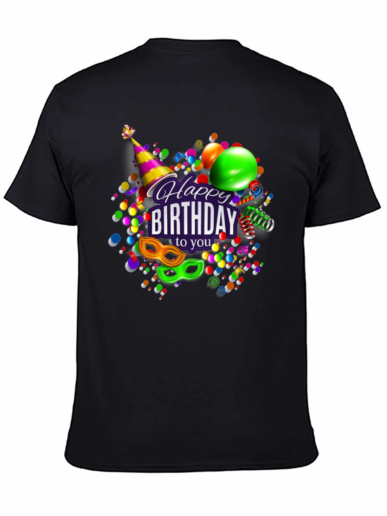 Happy Birthday T-Shirt Fun Party Wear