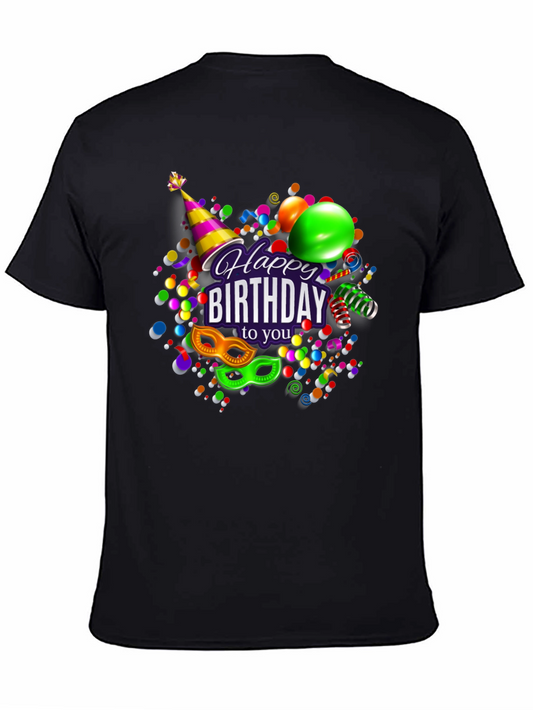 Happy Birthday T-Shirt Fun Party Wear