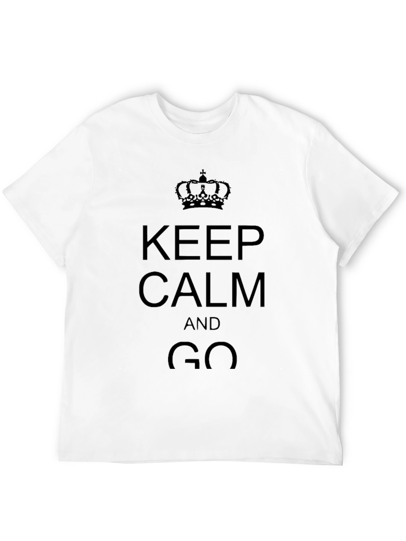 Keep Calm and Go Graphic Tee