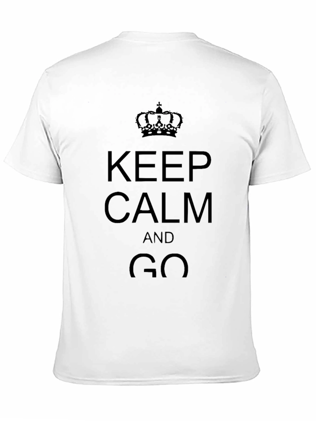 Keep Calm and Go Graphic Tee