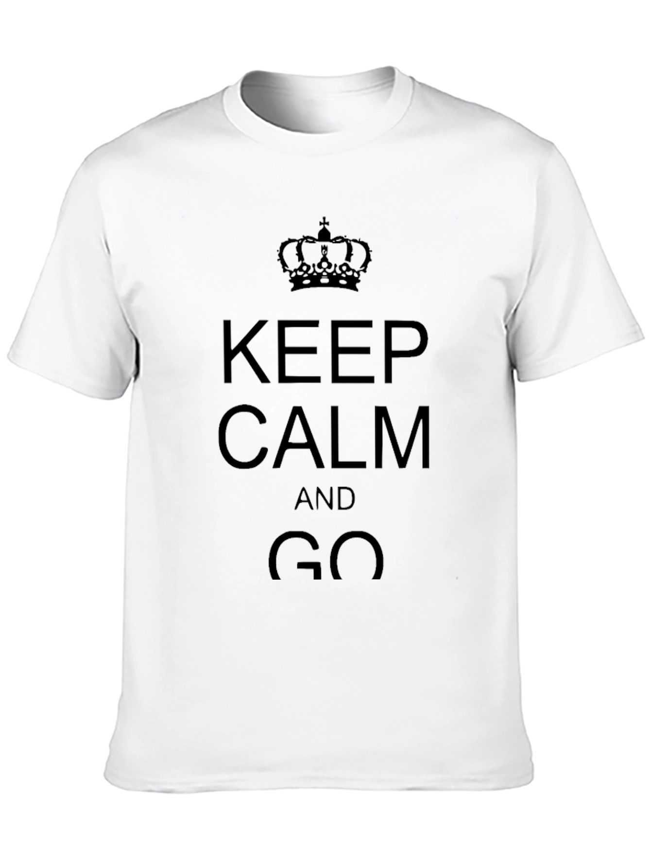 Keep Calm and Go Graphic Tee