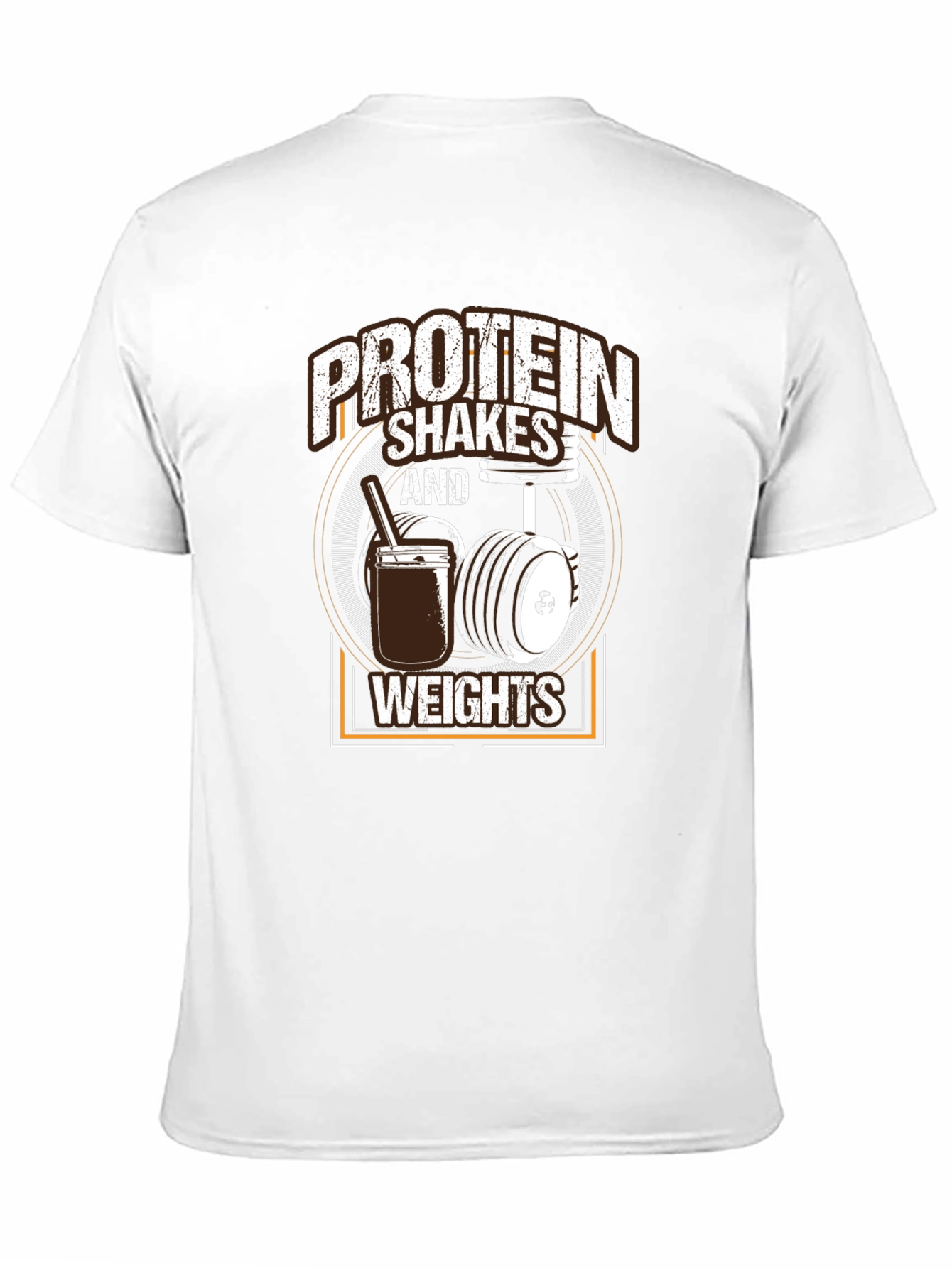 Protein Shakes & Weights Graphic Tee