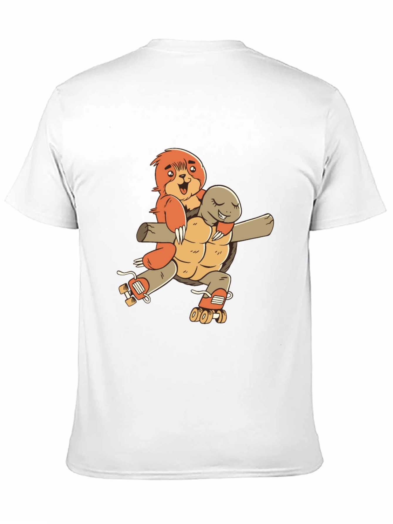 Sloth & Turtle Roller Skate T-Shirt