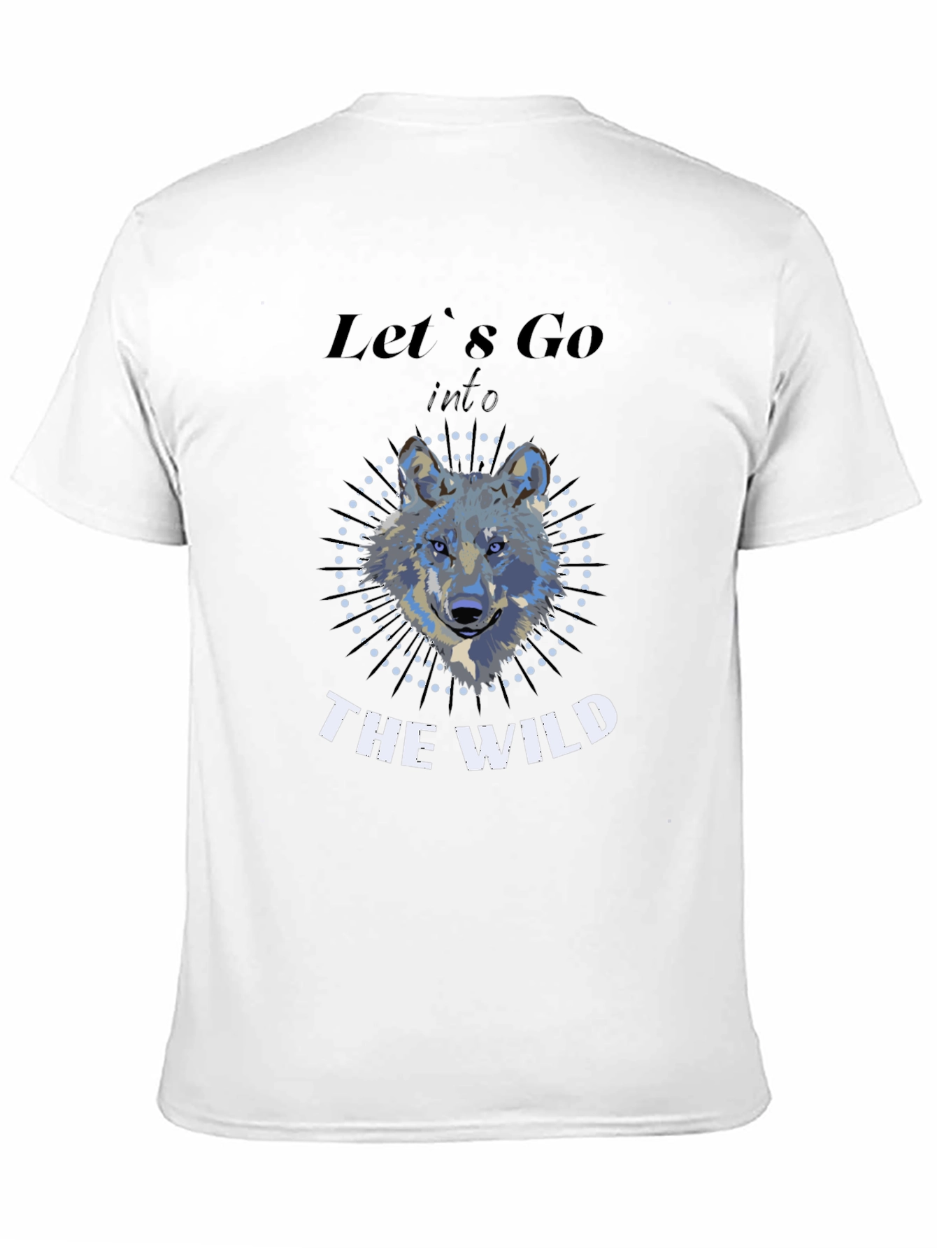 Wild Wolf Graphic Print Tee - Adventure Ready!