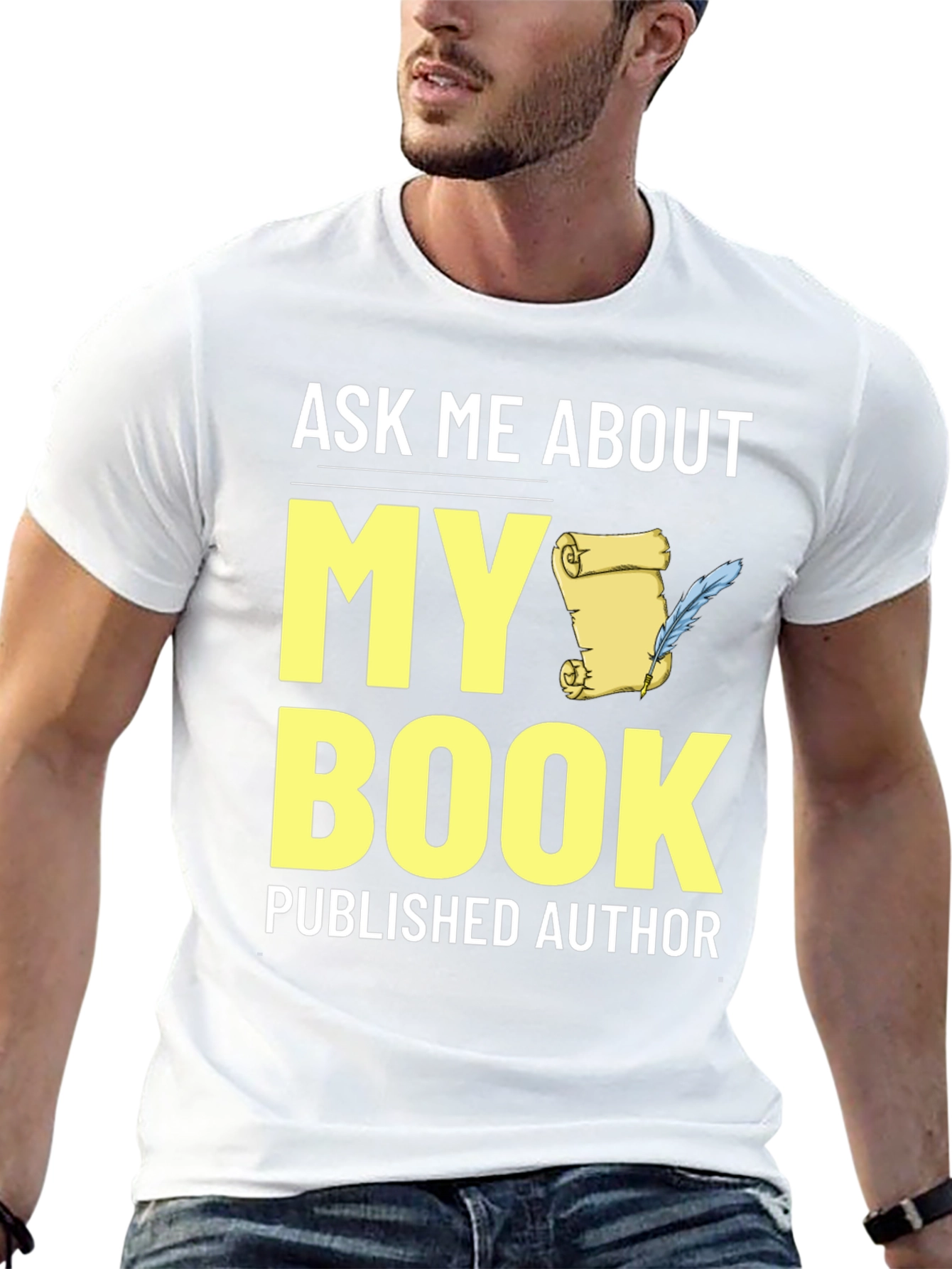 Ask Me About My Book T-Shirt