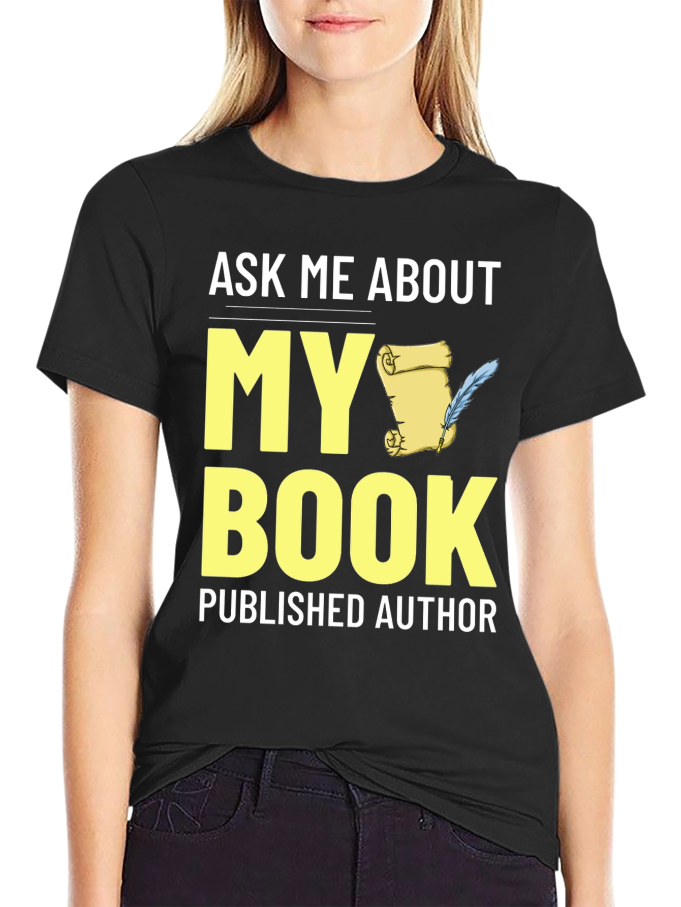 Ask Me About My Book T-Shirt
