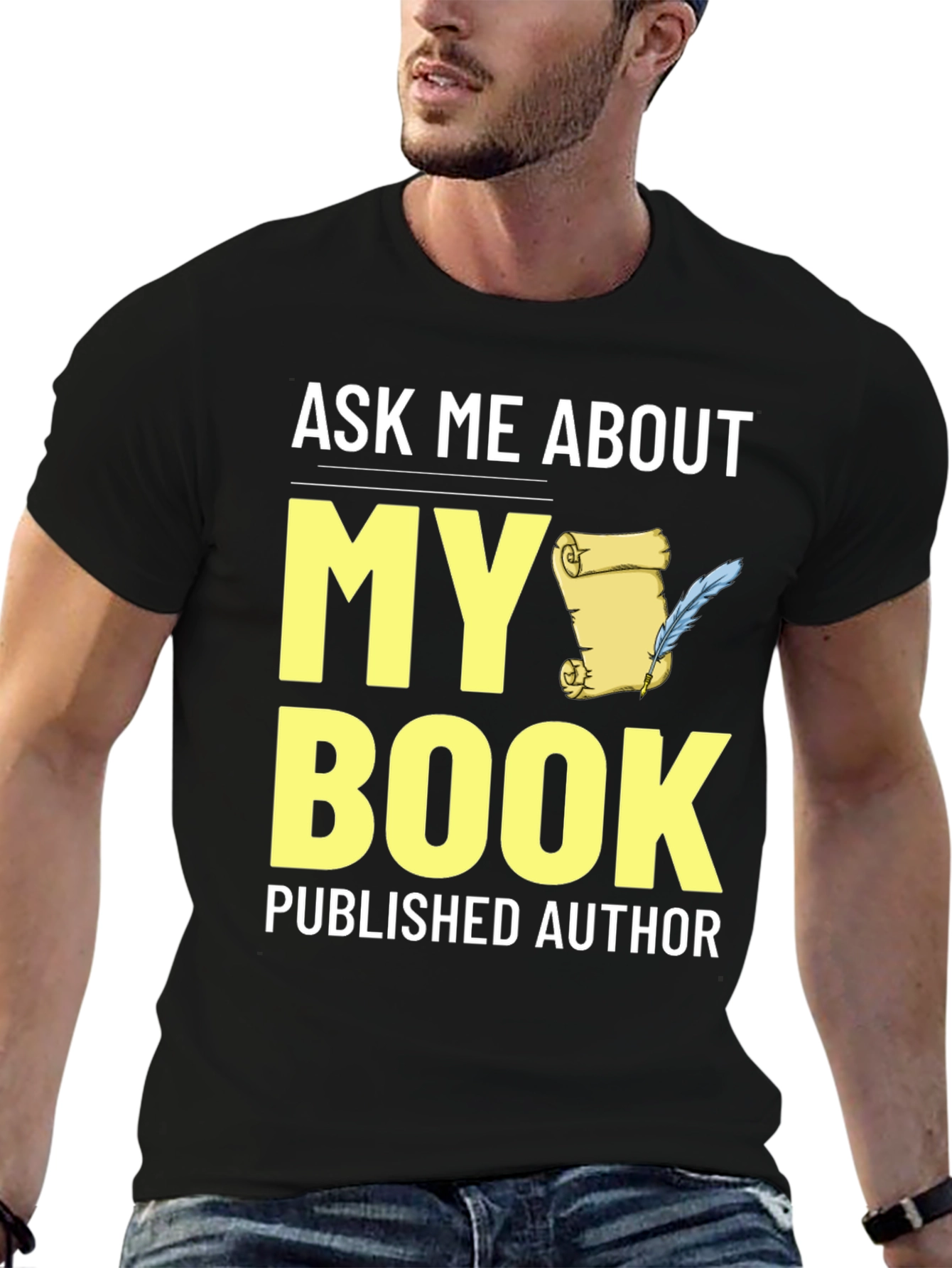 Ask Me About My Book T-Shirt