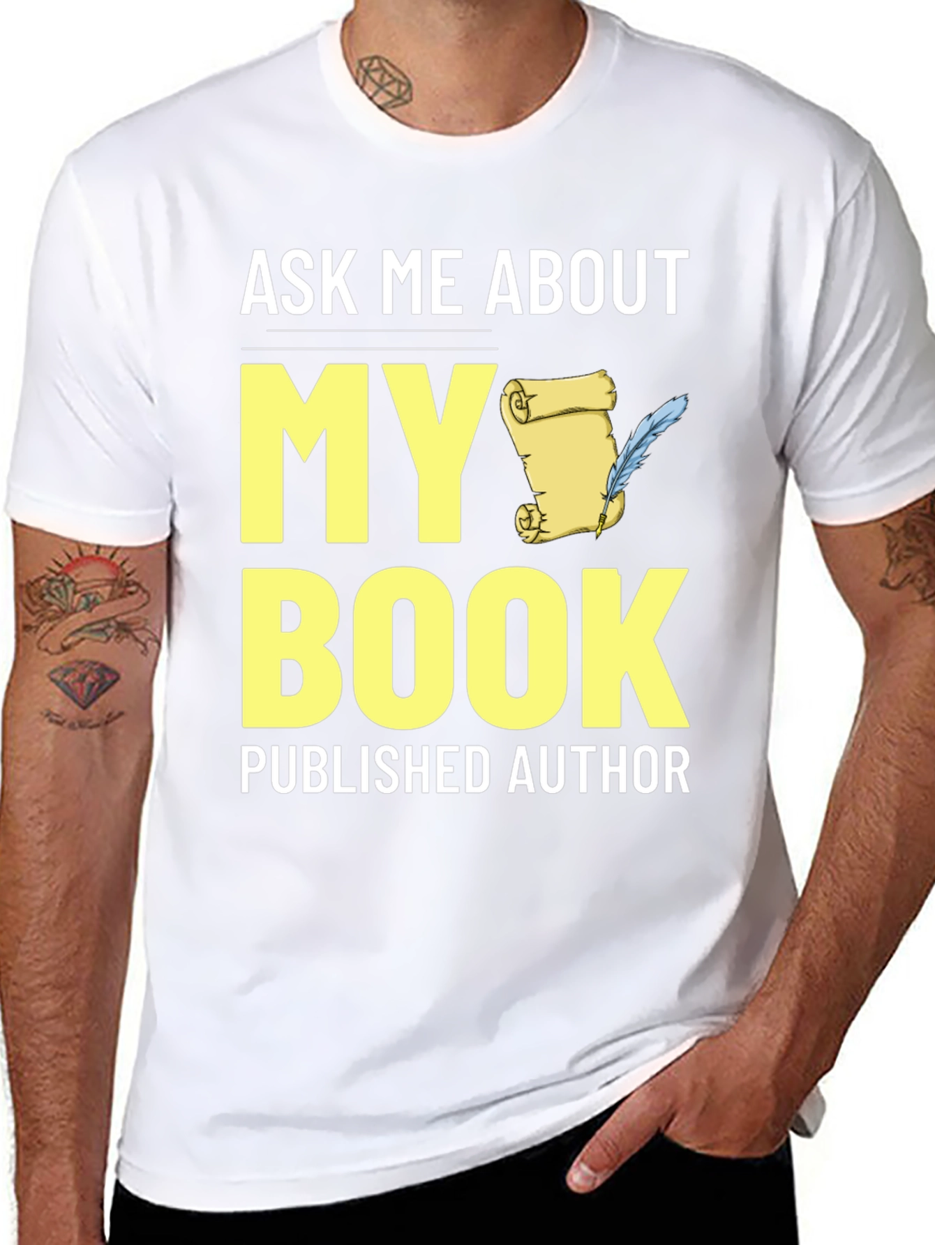 Ask Me About My Book T-Shirt