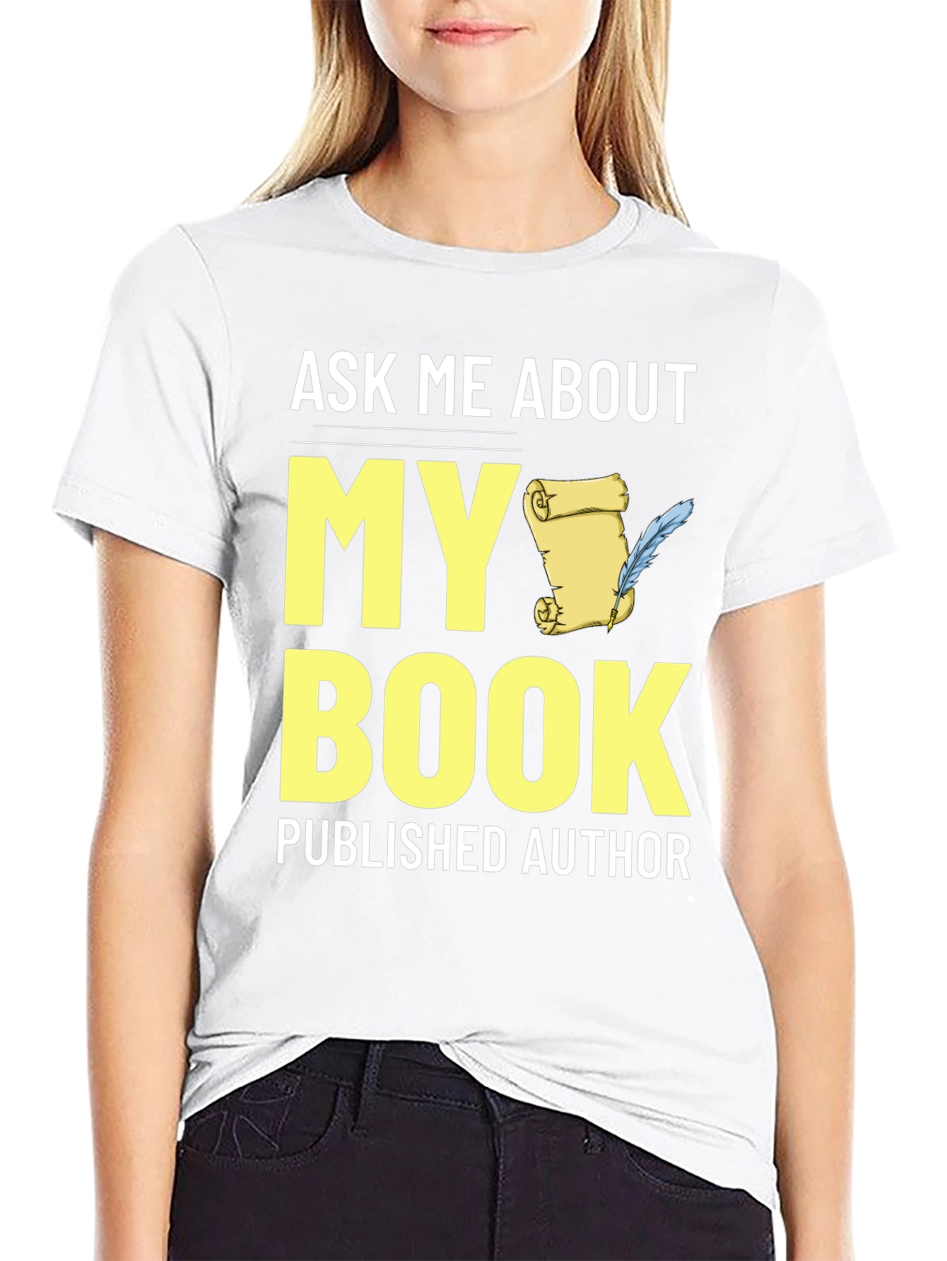 Ask Me About My Book T-Shirt