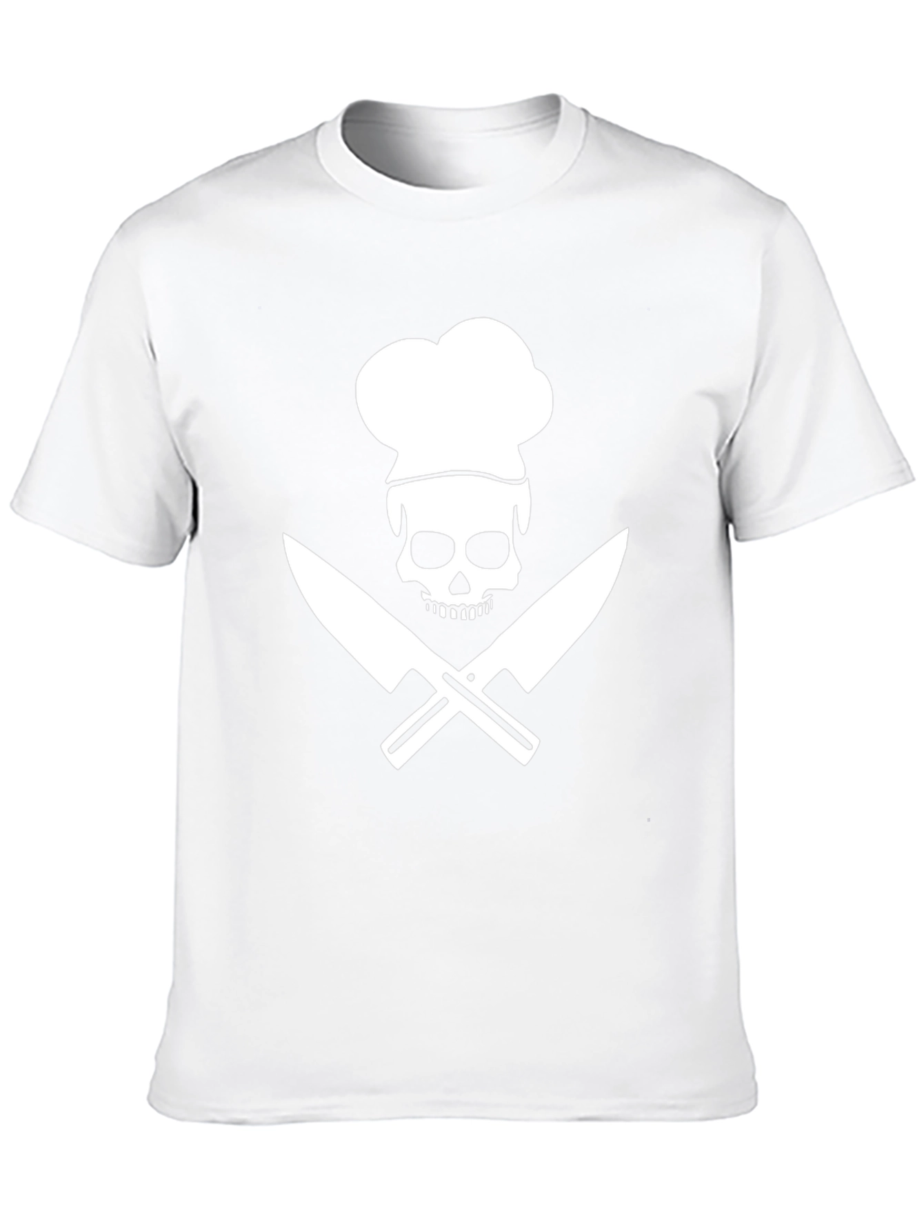 Chef Skull Graphic T-Shirt - Culinary Pirate Tee