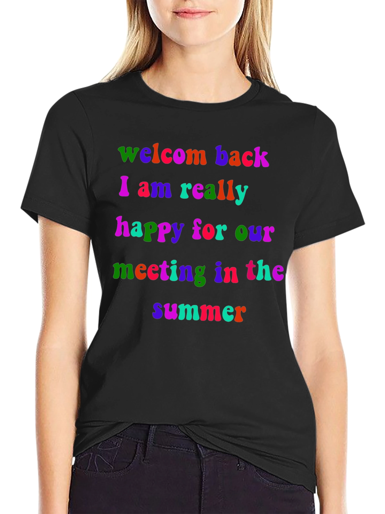 Welcom Back Summer Graphic Tee