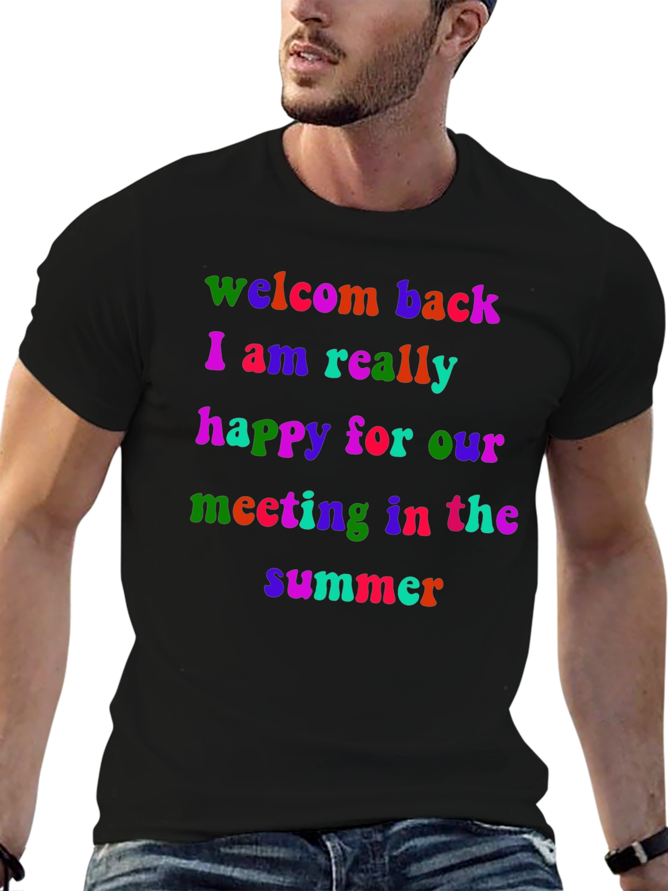 Welcom Back Summer Graphic Tee