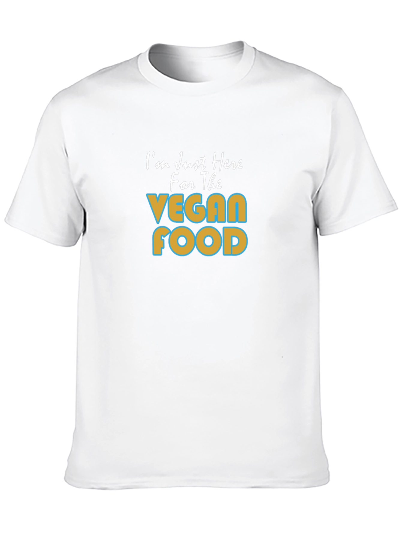 Vegan Food T-Shirt - Soft Cotton Blend