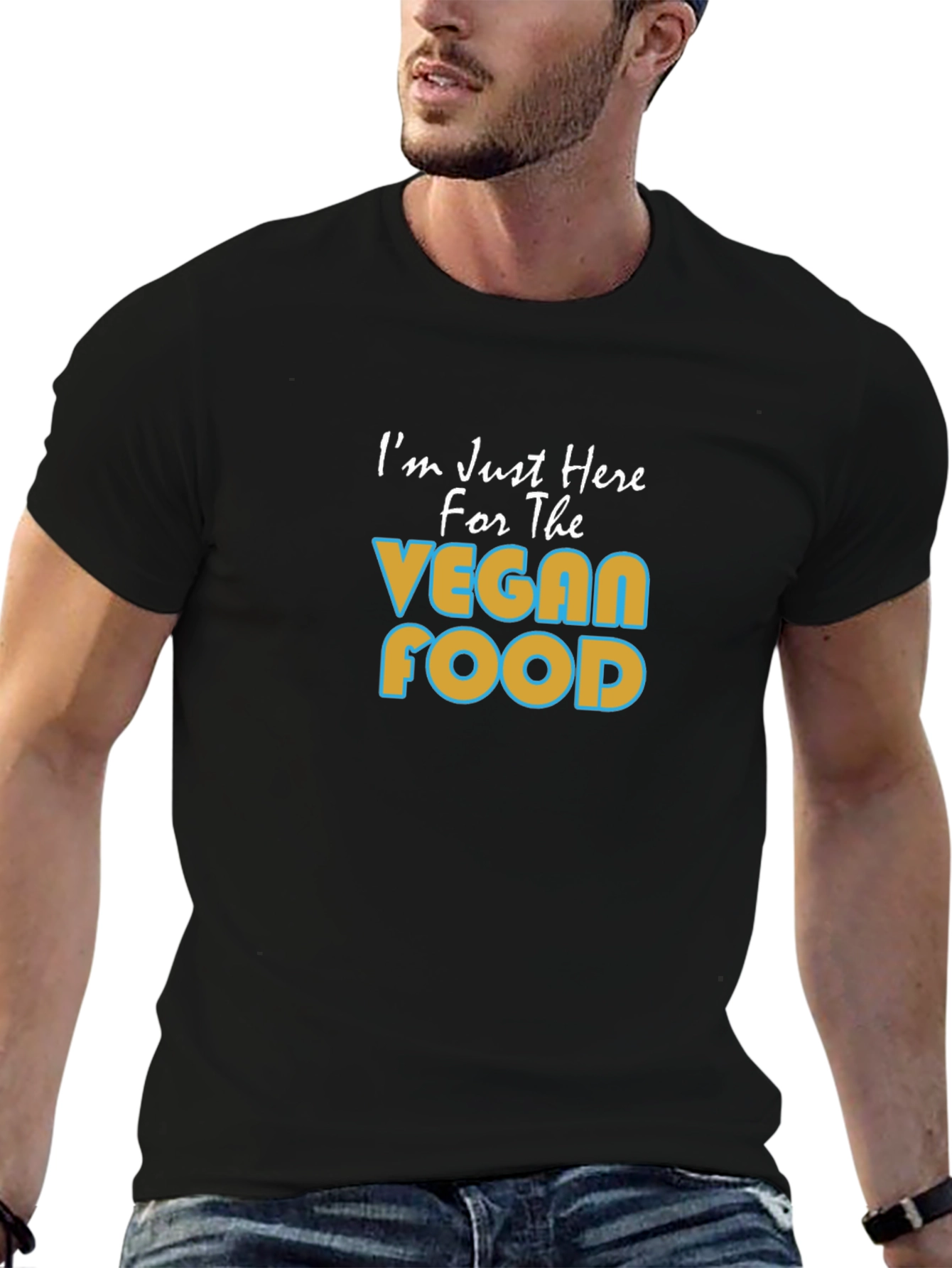 Vegan Food T-Shirt - Soft Cotton Blend