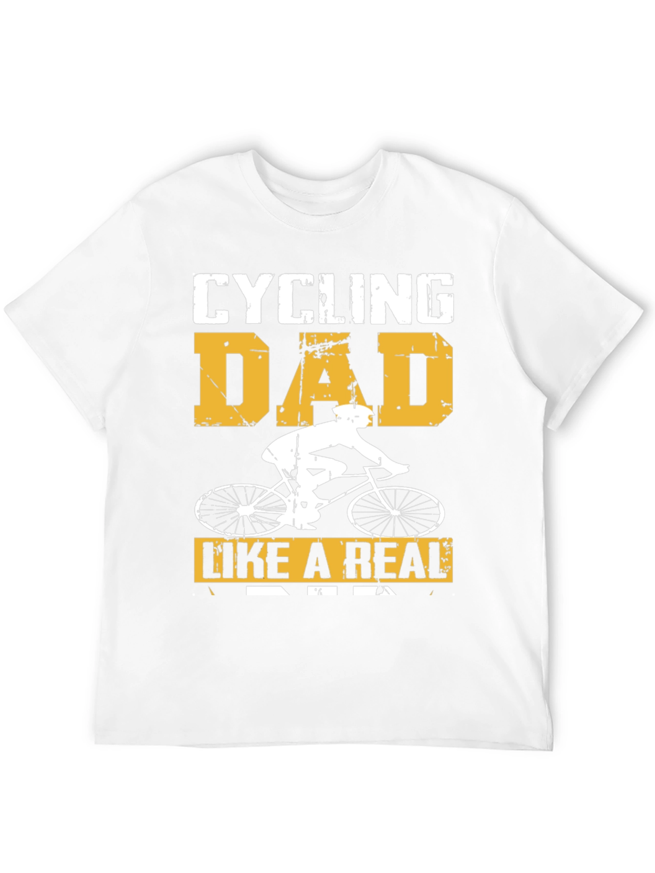 Cycling Dad T-Shirt - Like a Real Dad