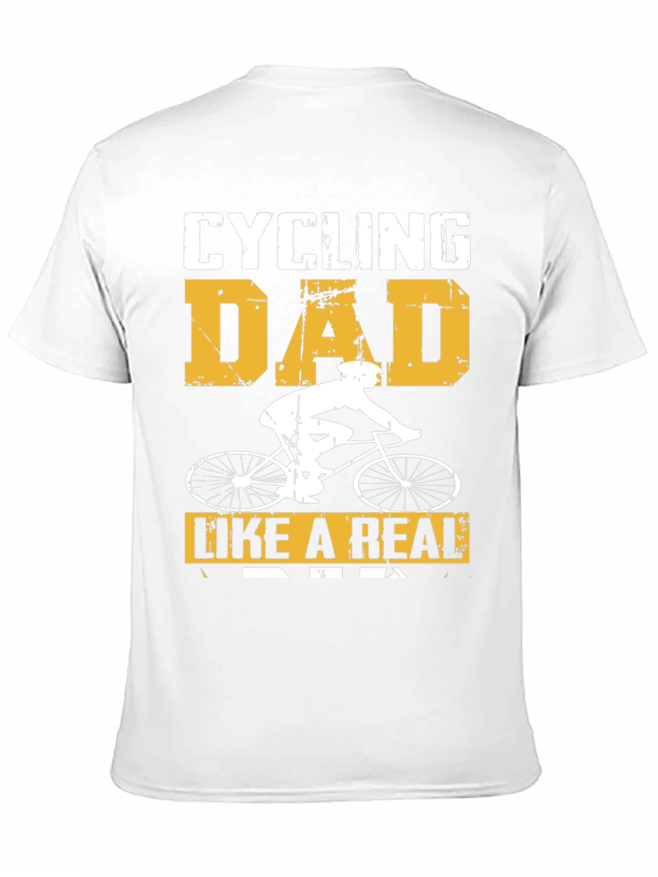 Cycling Dad T-Shirt - Like a Real Dad