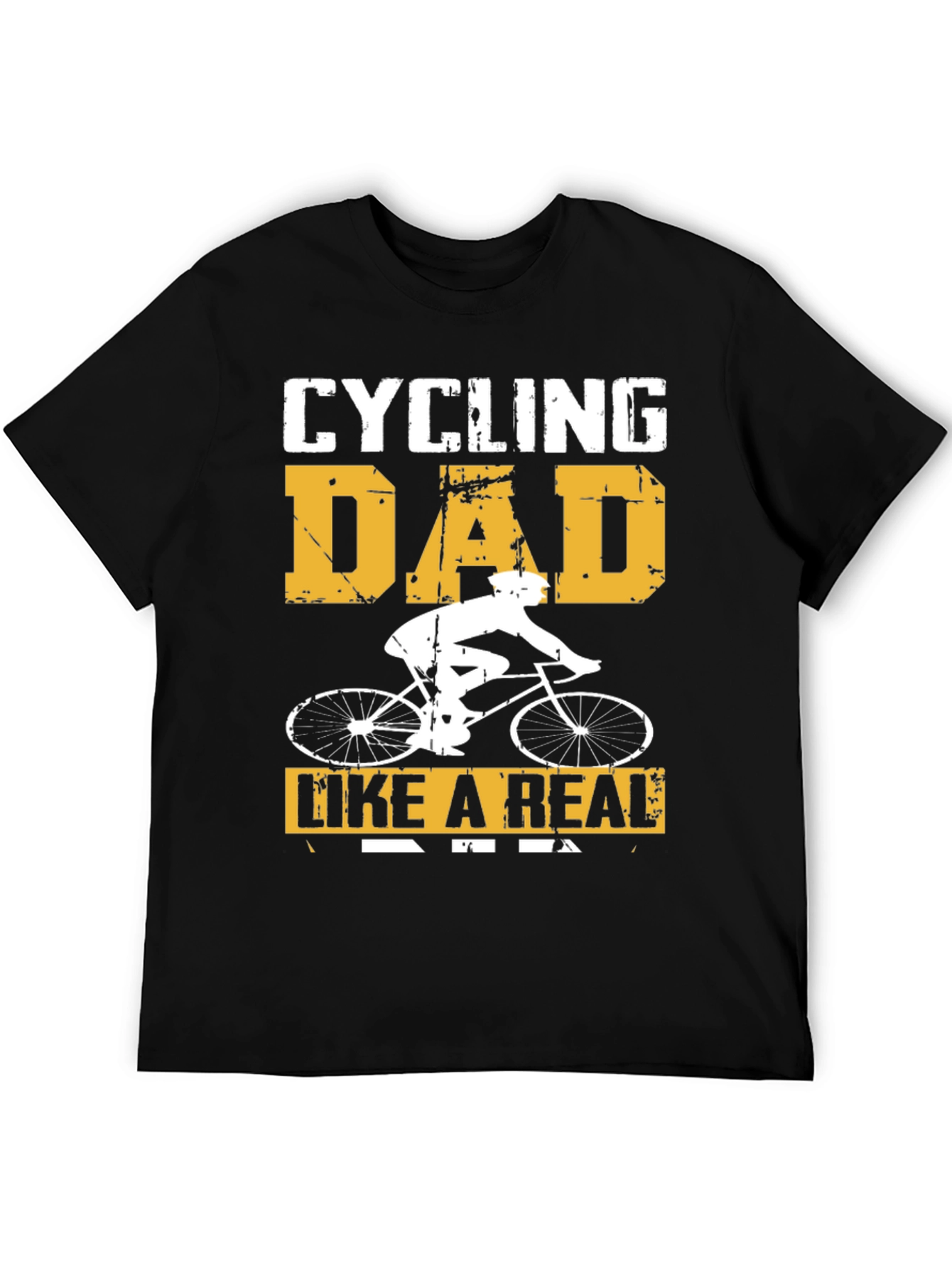 Cycling Dad T-Shirt - Like a Real Dad