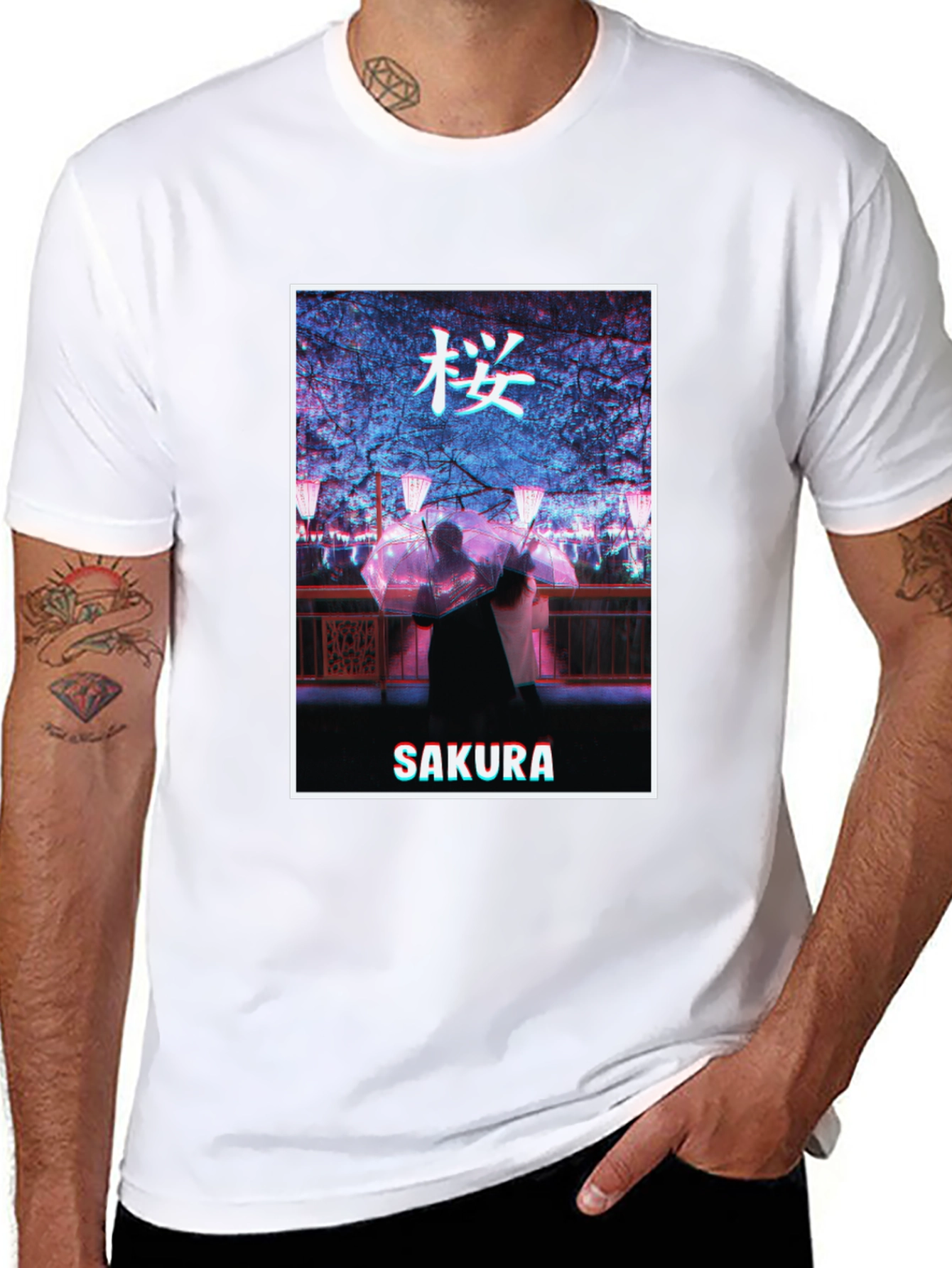 Sakura Japanese Cherry Blossom T-Shirt