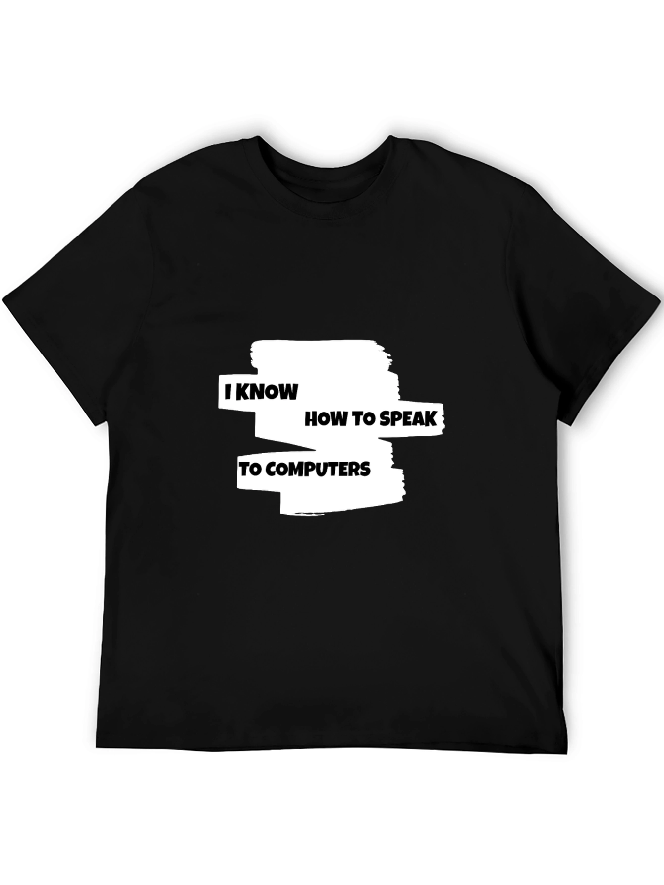I Know How To Speak To Computers Graphic Tee