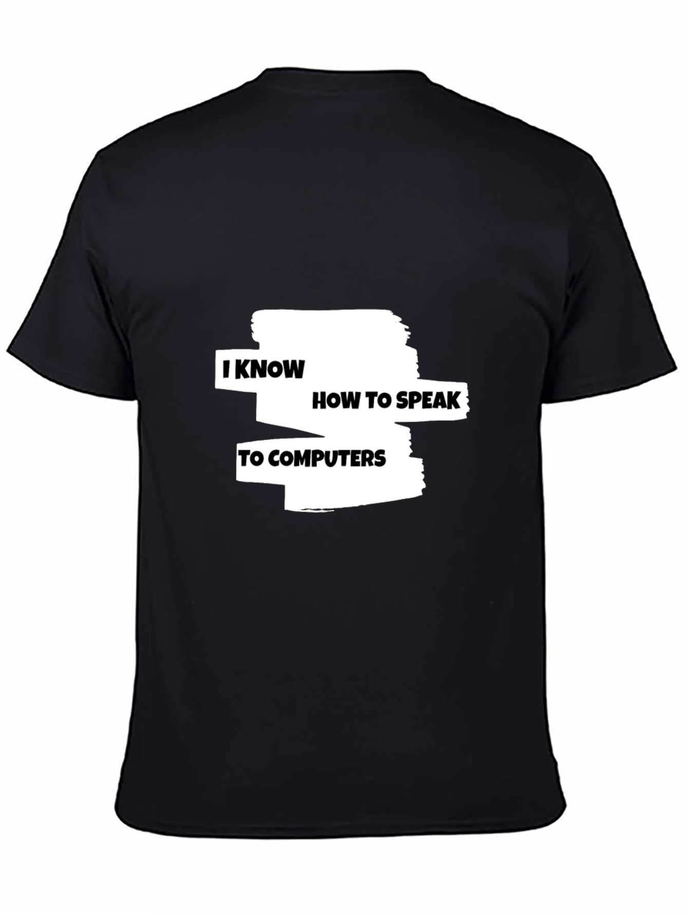 I Know How To Speak To Computers Graphic Tee