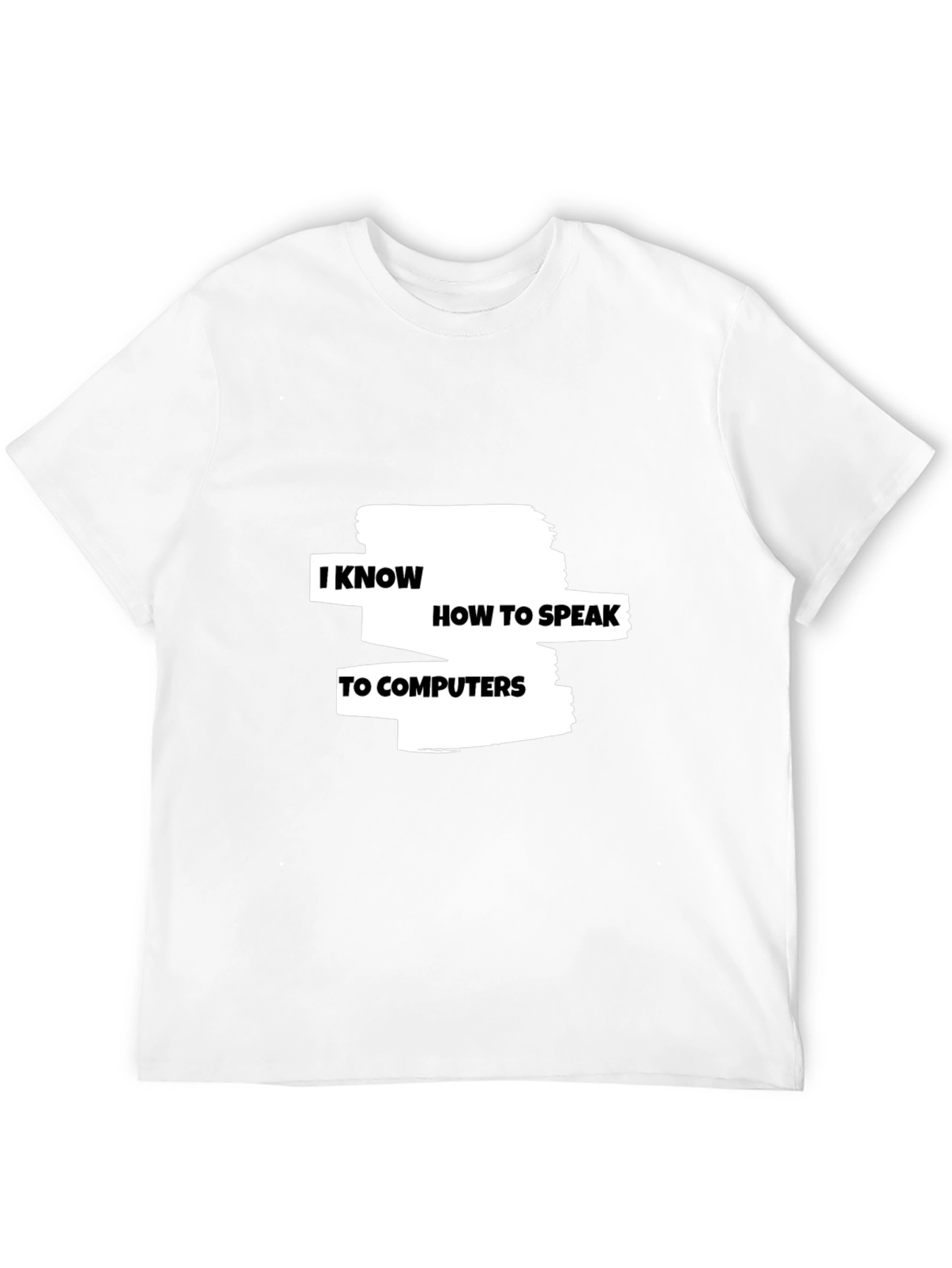 I Know How To Speak To Computers Graphic Tee