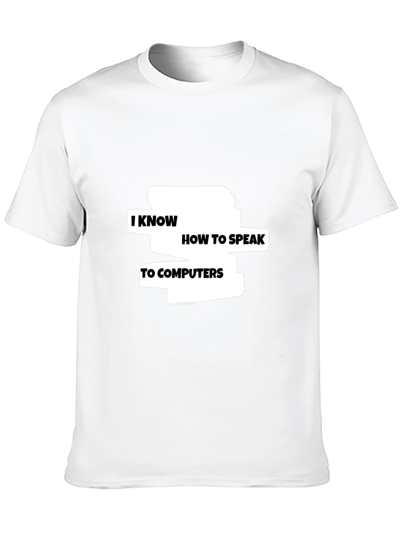 I Know How To Speak To Computers Graphic Tee