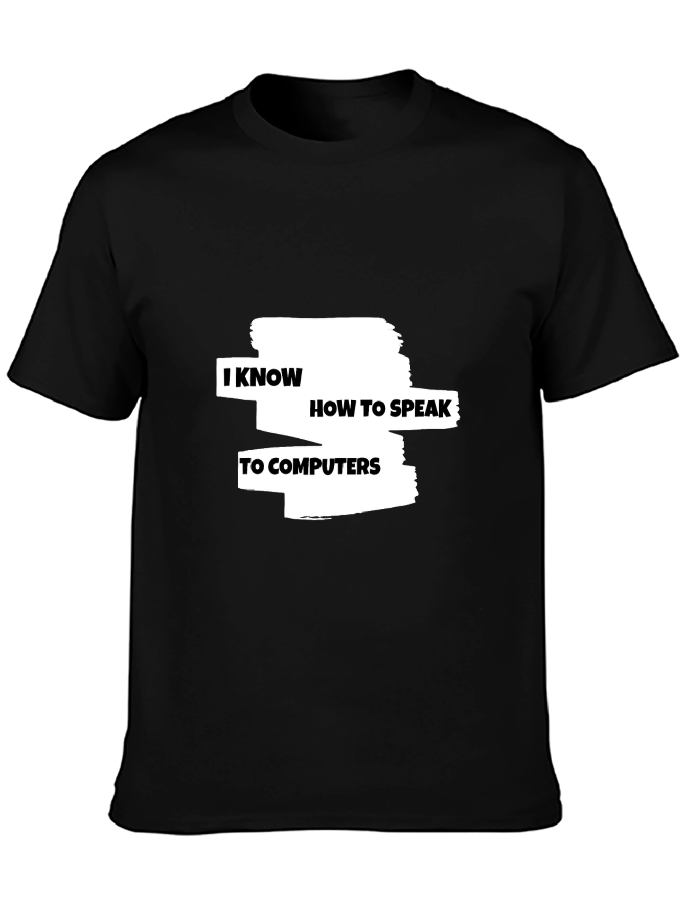 I Know How To Speak To Computers Graphic Tee