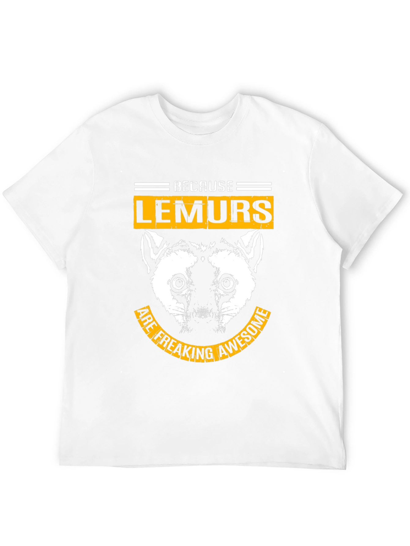 Because Lemurs Are Freaking Awesome - Black T-Shirt