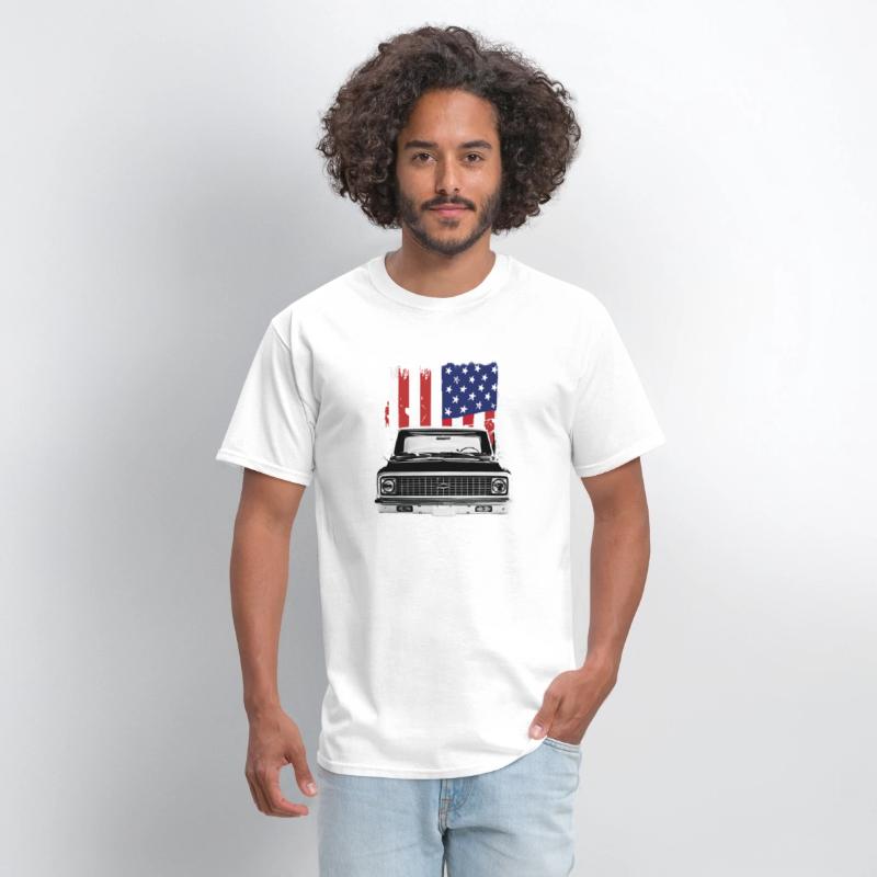 1972 Chevy C10 Pickup Truck Front Grill View